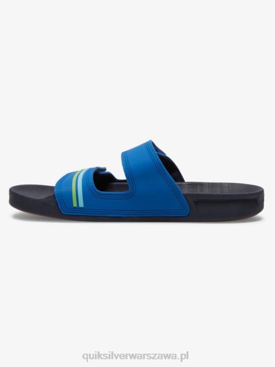 mężczyźni Quiksilver Sandały Rivi z podwójną regulacją 4DBV1077 niebieski 1