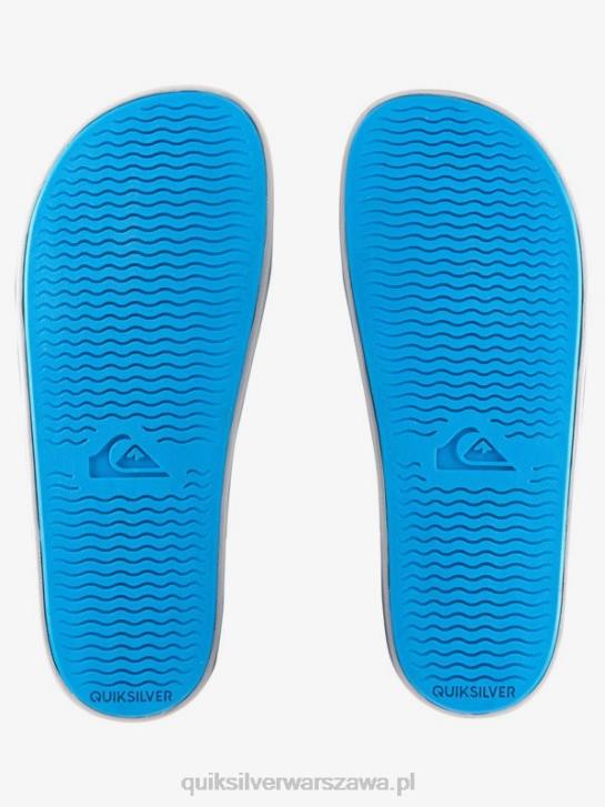 mężczyźni Quiksilver Sandały Rivi z podwójną regulacją 4DBV1079 szaro-niebieski