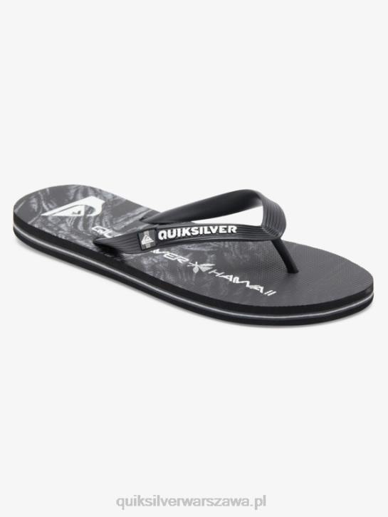 mężczyźni Quiksilver domowe klapki molokai 4DBV1860 czarny