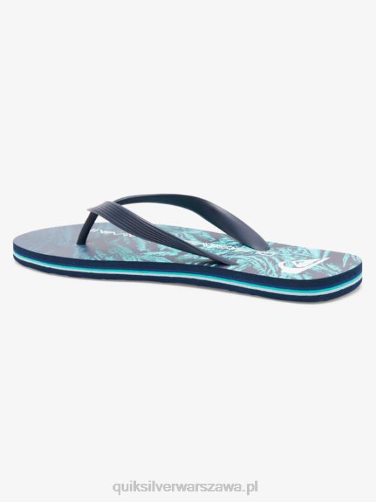 mężczyźni Quiksilver domowe klapki molokai 4DBV1861 zielony 1