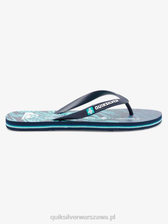 mężczyźni Quiksilver domowe klapki molokai 4DBV1861 zielony 1