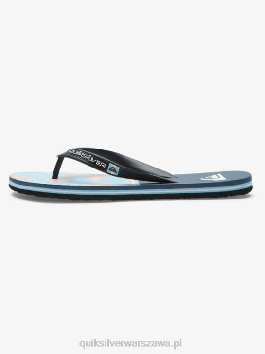 mężczyźni Quiksilver japonki Molokai Division 4DBV1638 niebieski 1