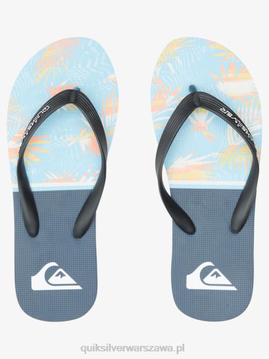 mężczyźni Quiksilver japonki Molokai Division 4DBV1638 niebieski 1