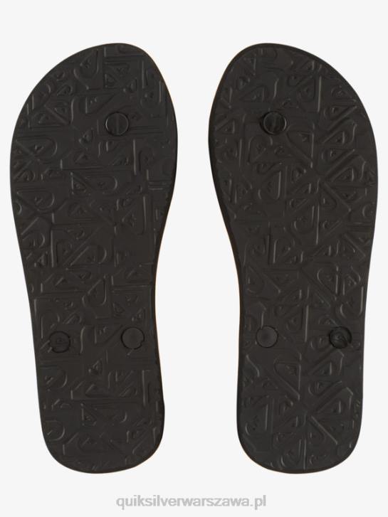mężczyźni Quiksilver japonki gregg kaplan molokai art 4DBV524 czarny/niebieski/zielony