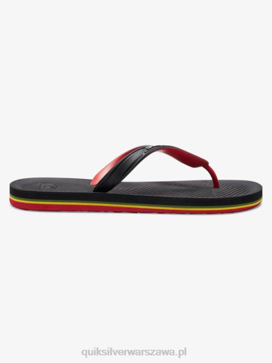 mężczyźni Quiksilver japonki haleiwa core 4DBV949 czarny