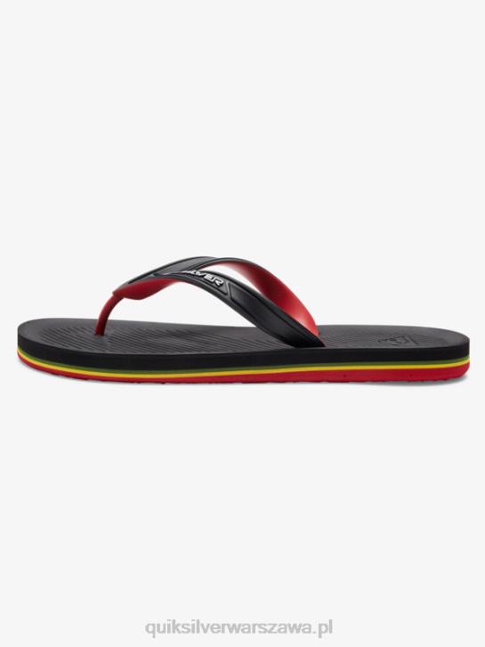 mężczyźni Quiksilver japonki haleiwa core 4DBV949 czarny