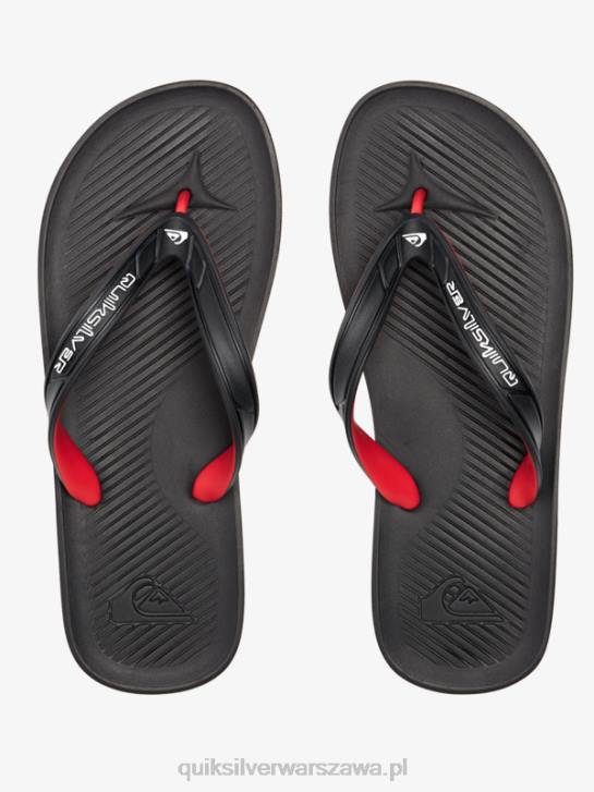 mężczyźni Quiksilver japonki haleiwa core 4DBV949 czarny