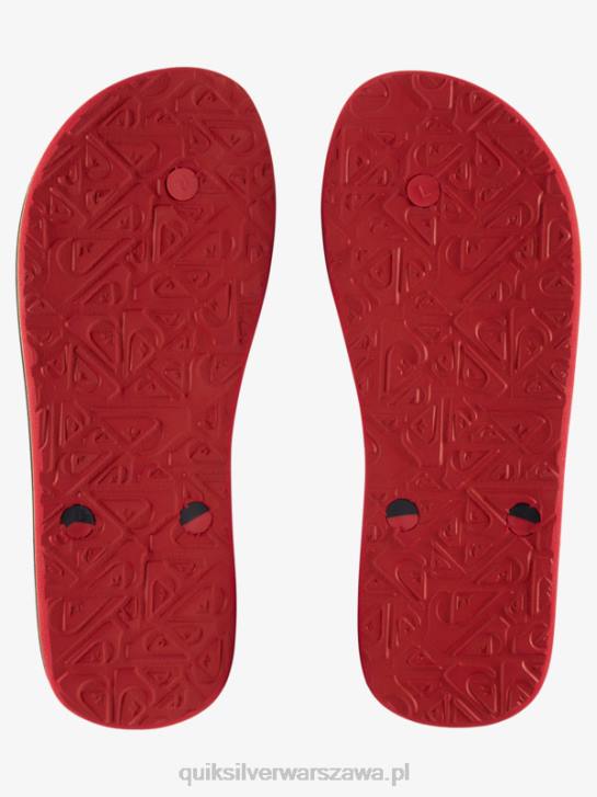 mężczyźni Quiksilver japonki haleiwa core 4DBV949 czarny