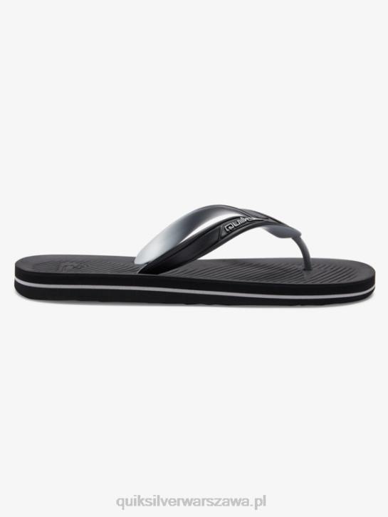 mężczyźni Quiksilver japonki haleiwa core 4DBV951 czarny