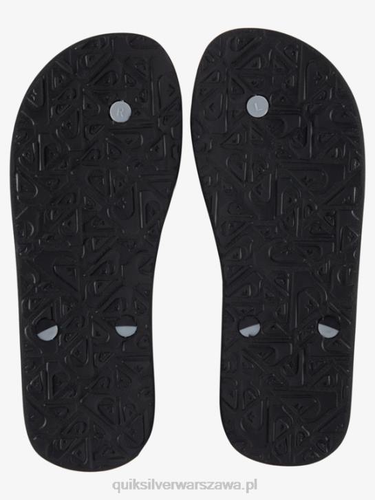 mężczyźni Quiksilver japonki haleiwa core 4DBV951 czarny