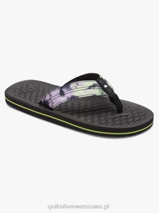 mężczyźni Quiksilver japonki lanai 4DBV1794 czarny