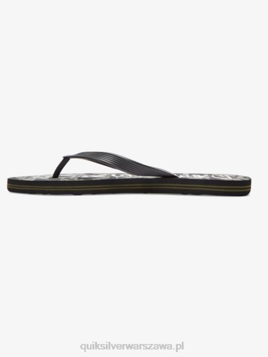 mężczyźni Quiksilver japonki molokai acid drop 4DBV1776 czarny zielony