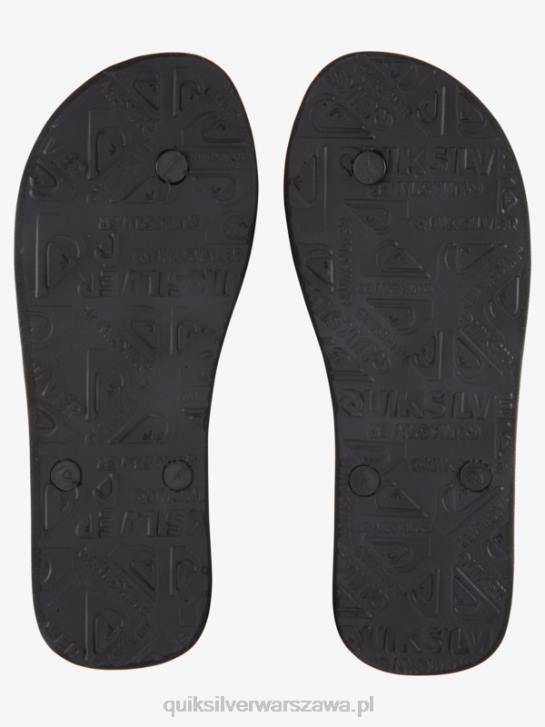 mężczyźni Quiksilver japonki molokai acid drop 4DBV1776 czarny zielony