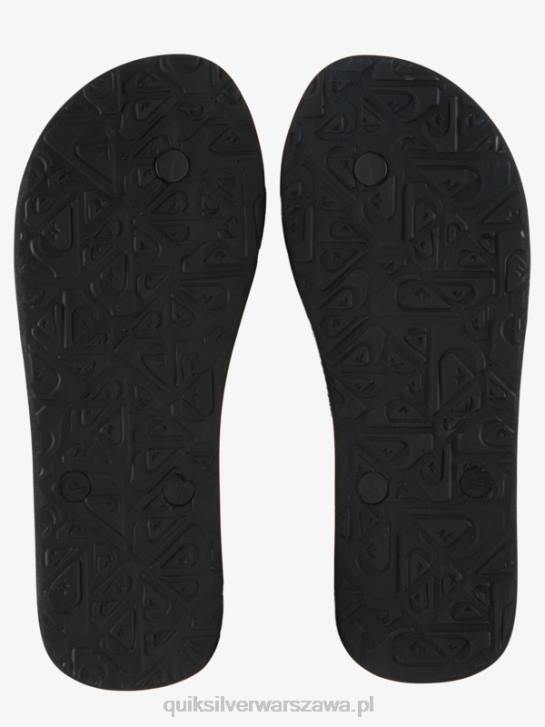 mężczyźni Quiksilver japonki molokai art 4DBV522 czarny/szary/brązowy