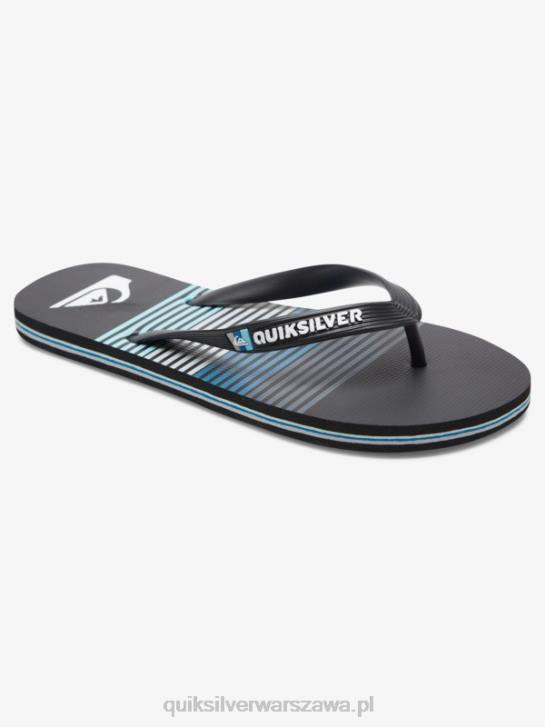 mężczyźni Quiksilver japonki molokai art 4DBV526 czarny