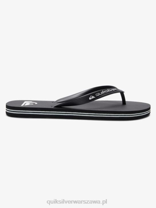 mężczyźni Quiksilver japonki molokai core 4DBV592 czarny
