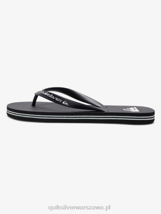mężczyźni Quiksilver japonki molokai core 4DBV592 czarny