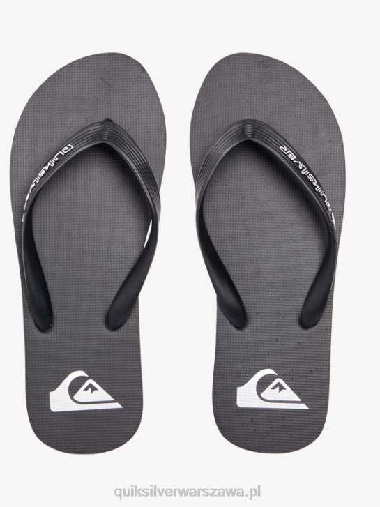 mężczyźni Quiksilver japonki molokai core 4DBV592 czarny