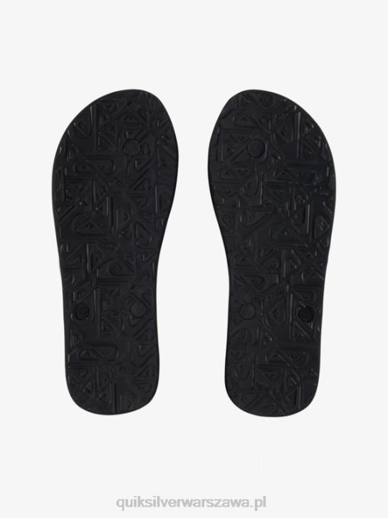 mężczyźni Quiksilver japonki molokai core 4DBV592 czarny