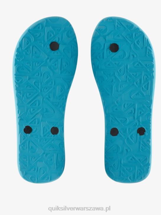 mężczyźni Quiksilver japonki molokai core 4DBV595 czarny