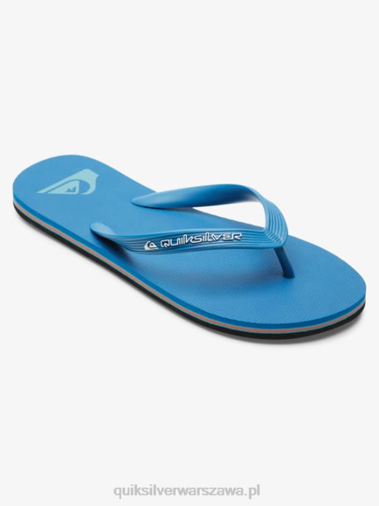 mężczyźni Quiksilver japonki molokai core 4DBV596 niebieski 2