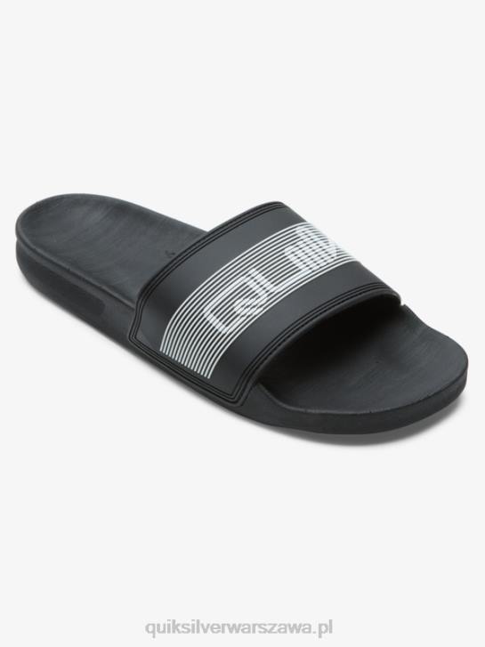 mężczyźni Quiksilver rivi słowne sandały slider slider 4DBV683 czarny