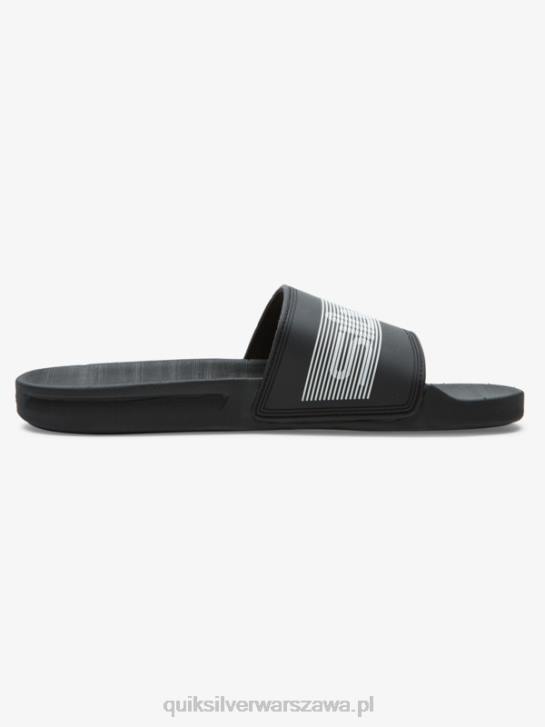 mężczyźni Quiksilver rivi słowne sandały slider slider 4DBV683 czarny