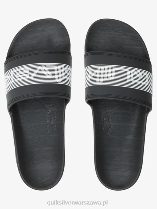 mężczyźni Quiksilver rivi słowne sandały slider slider 4DBV683 czarny
