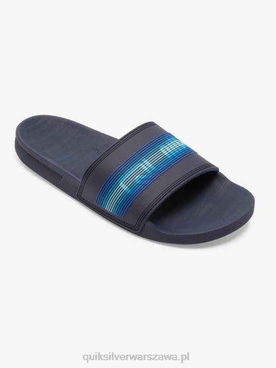 mężczyźni Quiksilver rivi słowne sandały slider slider 4DBV684 niebieski 5