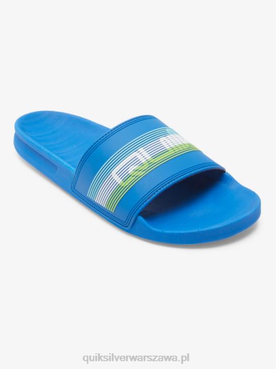 mężczyźni Quiksilver rivi słowne sandały slider slider 4DBV685 niebieski 4