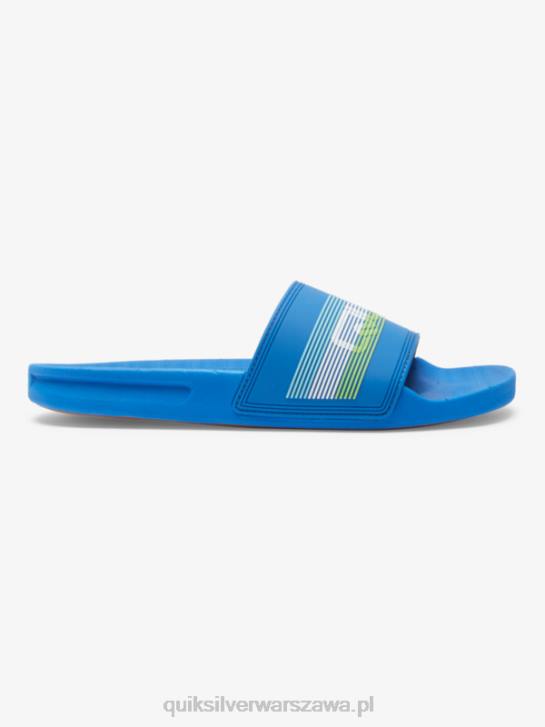 mężczyźni Quiksilver rivi słowne sandały slider slider 4DBV685 niebieski 4
