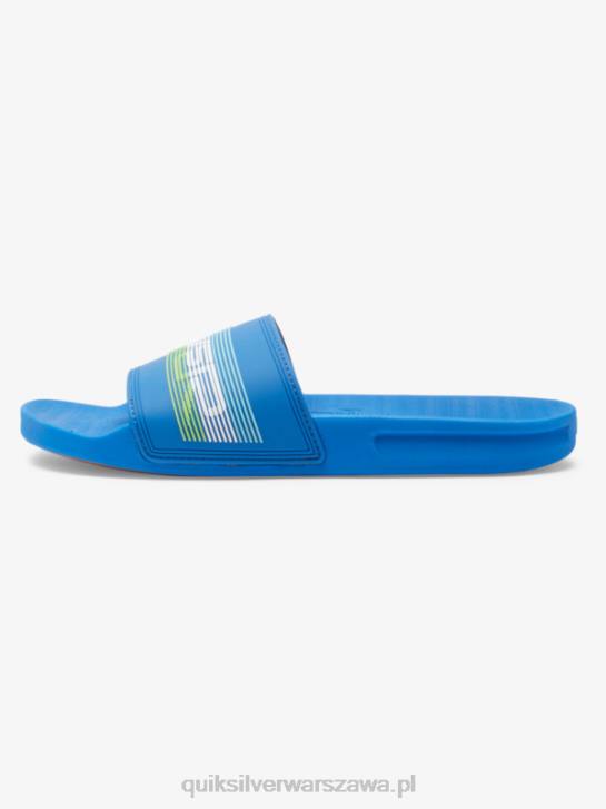 mężczyźni Quiksilver rivi słowne sandały slider slider 4DBV685 niebieski 4