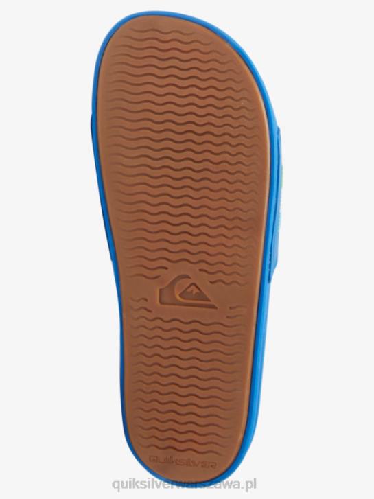 mężczyźni Quiksilver rivi słowne sandały slider slider 4DBV685 niebieski 4