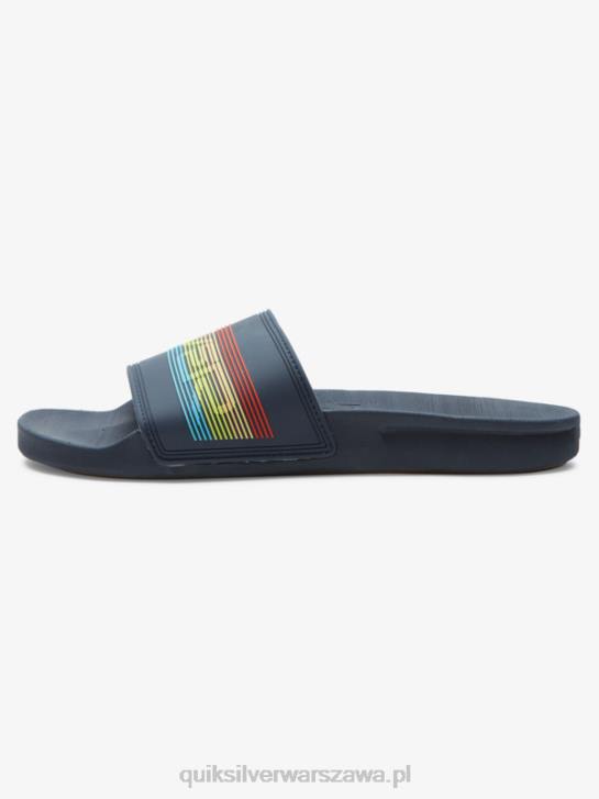 mężczyźni Quiksilver rivi słowne sandały slider slider 4DBV688 niebieski 3