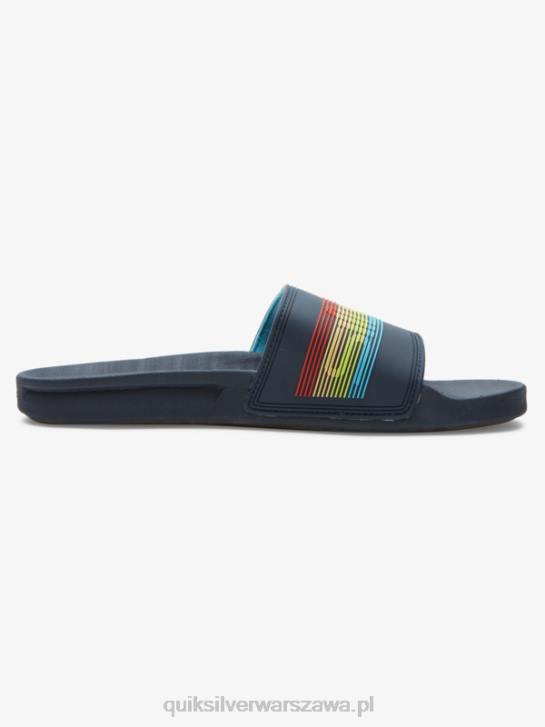 mężczyźni Quiksilver rivi słowne sandały slider slider 4DBV688 niebieski 3