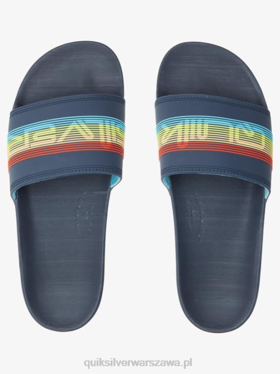 mężczyźni Quiksilver rivi słowne sandały slider slider 4DBV688 niebieski 3