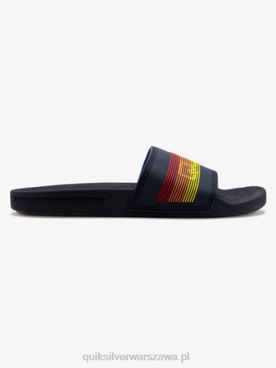 mężczyźni Quiksilver rivi słowne sandały slider slider 4DBV691 niebieski 2