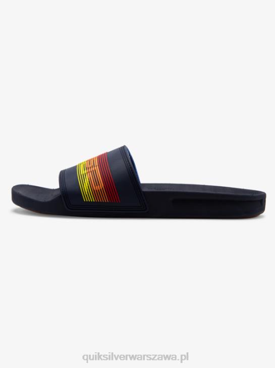 mężczyźni Quiksilver rivi słowne sandały slider slider 4DBV691 niebieski 2