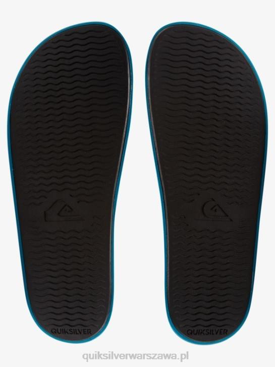mężczyźni Quiksilver rivi słowne sandały slider slider 4DBV692 niebieski 1