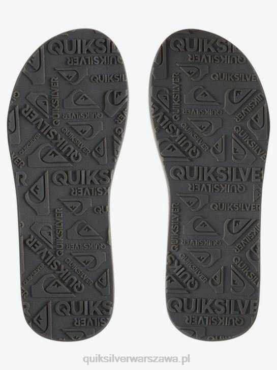 mężczyźni Quiksilver sandały Carver z nubuku 4DBV919 demitasse - solidny