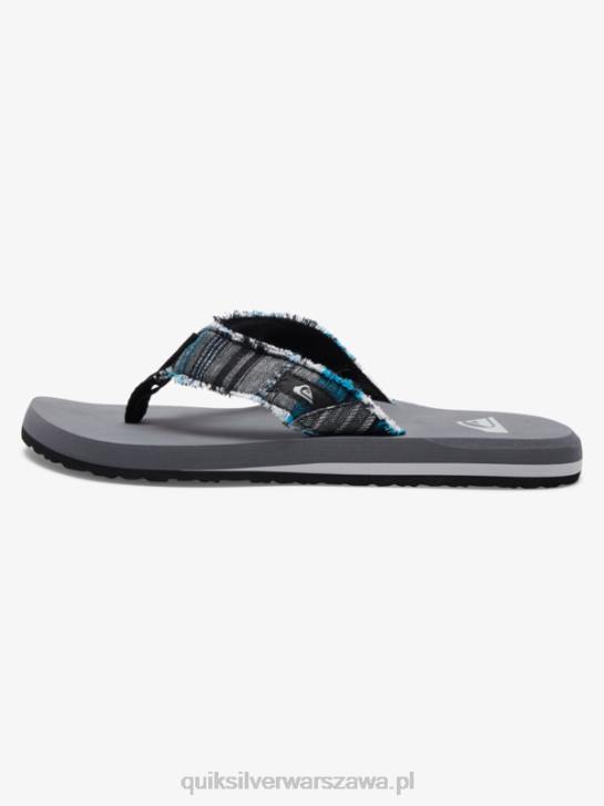 mężczyźni Quiksilver sandały małpa otchłań 4DBV1293 szary 3