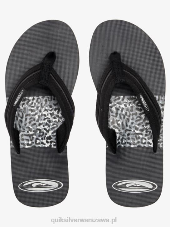 mężczyźni Quiksilver sandały molokai luźna saturn 4DBV1295 czarny