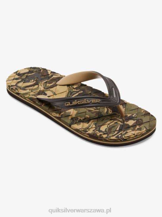 mężczyźni Quiksilver sandały oahuey 4DBV746 zielony 2
