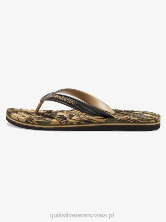 mężczyźni Quiksilver sandały oahuey 4DBV746 zielony 2