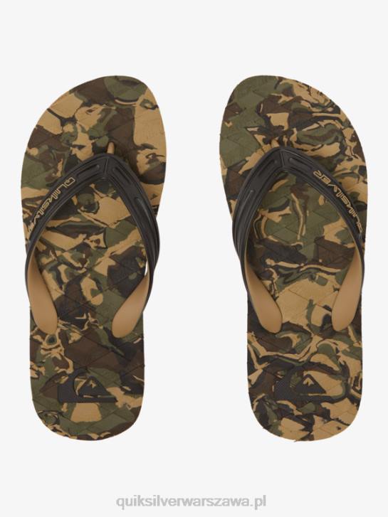 mężczyźni Quiksilver sandały oahuey 4DBV746 zielony 2