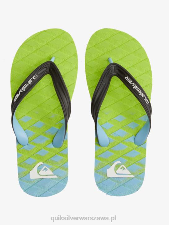 mężczyźni Quiksilver sandały oahuey 4DBV748 zielony 1
