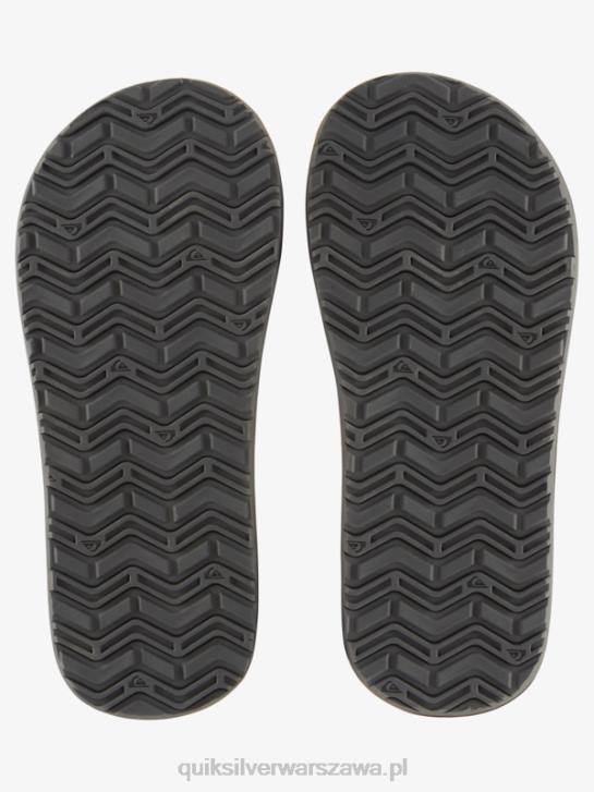 mężczyźni Quiksilver sandały wsuwane z rdzeniem małpy 4DBV974 szary 1