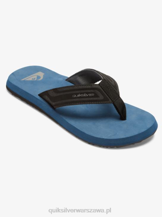 mężczyźni Quiksilver sandały wsuwane z rdzeniem małpy 4DBV975 niebieski 1