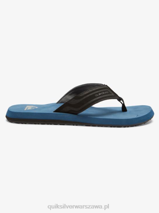mężczyźni Quiksilver sandały wsuwane z rdzeniem małpy 4DBV975 niebieski 1