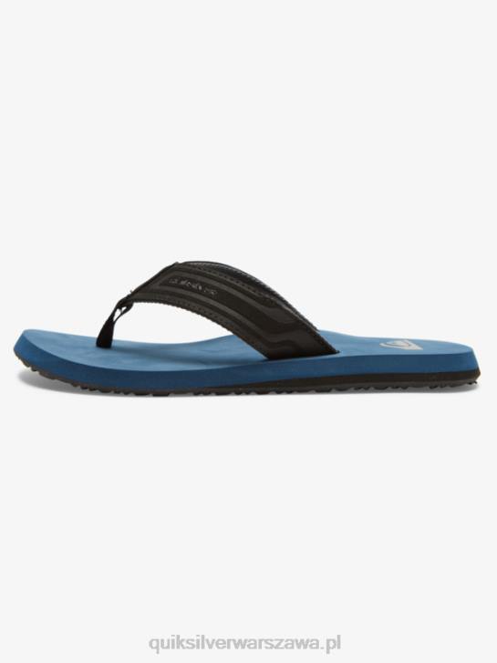 mężczyźni Quiksilver sandały wsuwane z rdzeniem małpy 4DBV975 niebieski 1